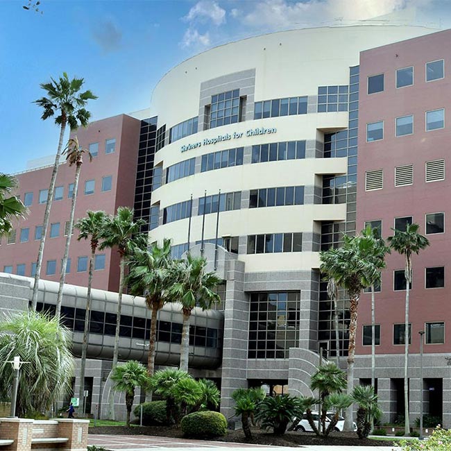 Shriners Children's Texas facility exterior