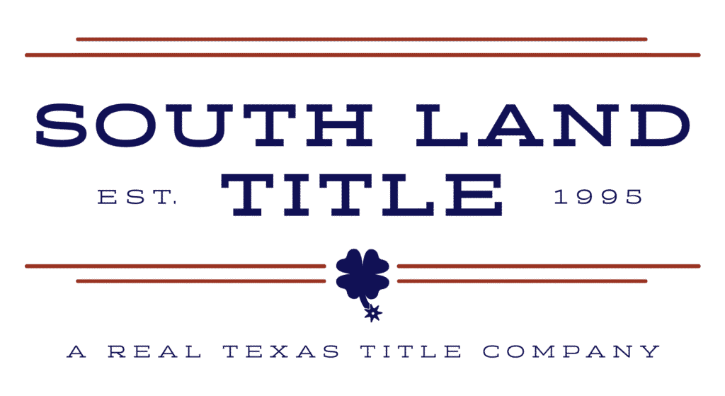 Southland Title logo; Est. 1995; A Real Texas Title Company